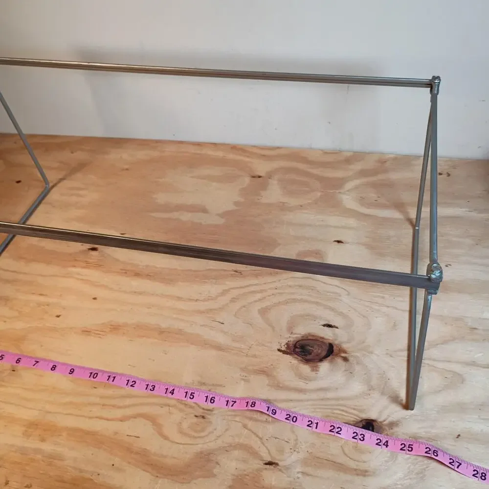 Lot of 5 Adjustable Metal Hanging File Folder Frame Rack Drawer Organizer